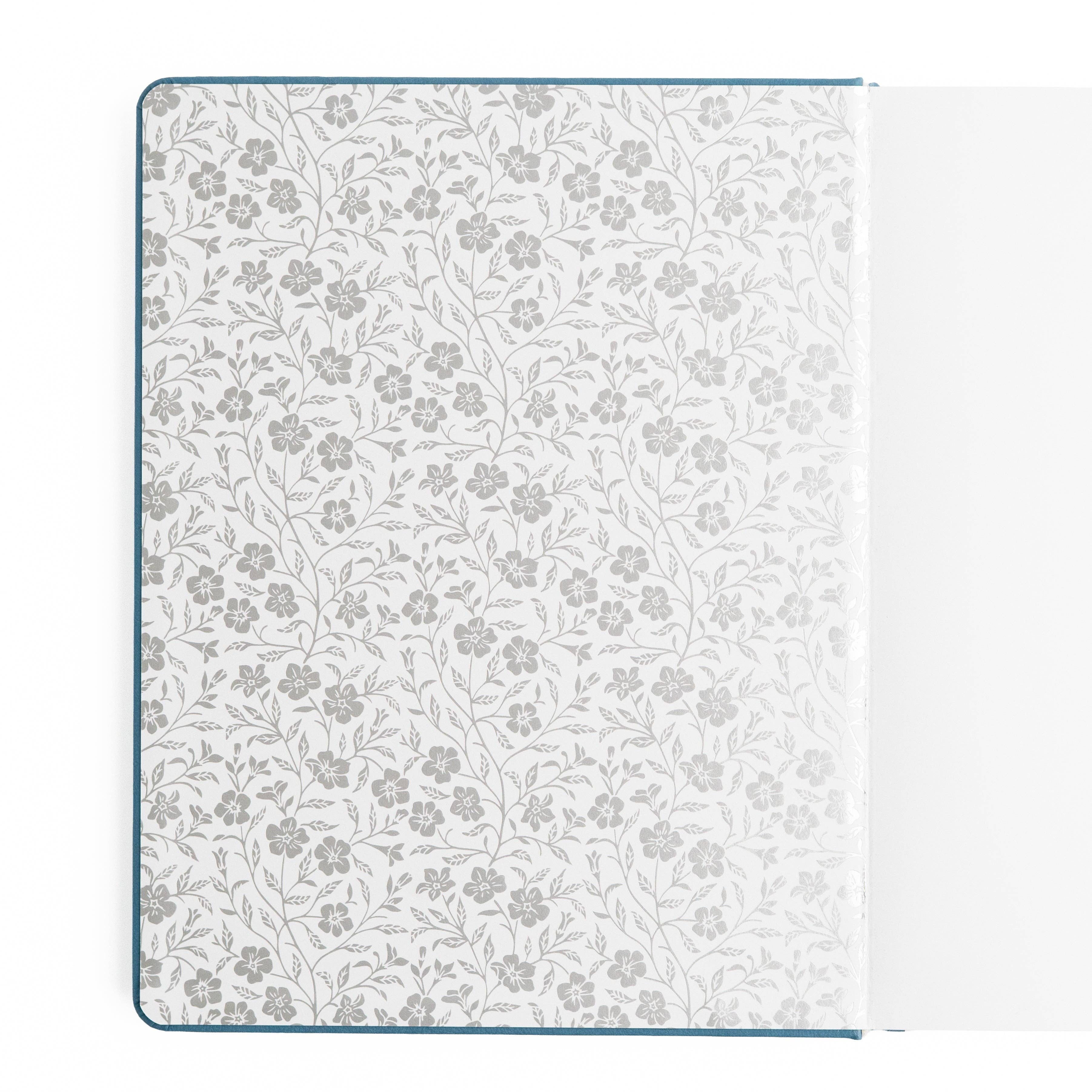 Wild Periwinkle A5 Kraft Dot Notebook