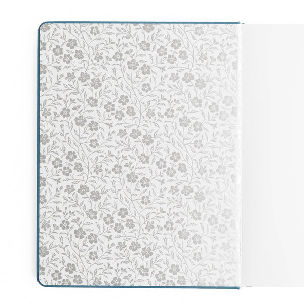 Wild Periwinkle A5 Kraft Dot Notebook