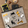 People I Love: Cats Zipper Pouch