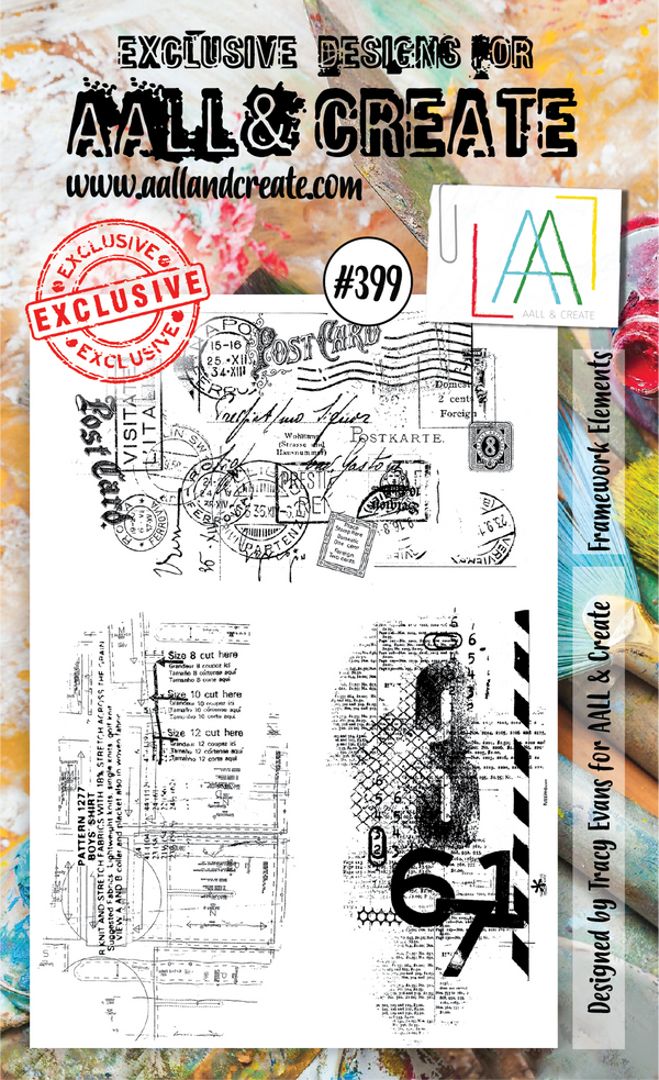 Framework Elements Stamp Set No. 399