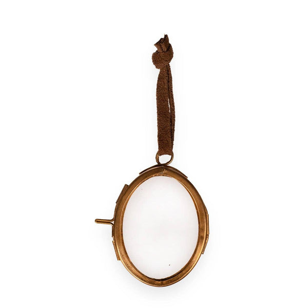 Brass + Glass Mini Floating Frames