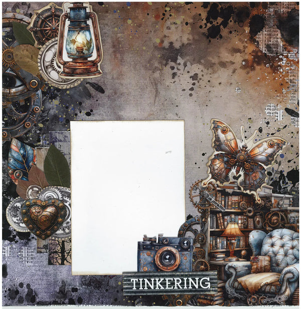 Rustic Tinkerer 12x12 Paper Pack