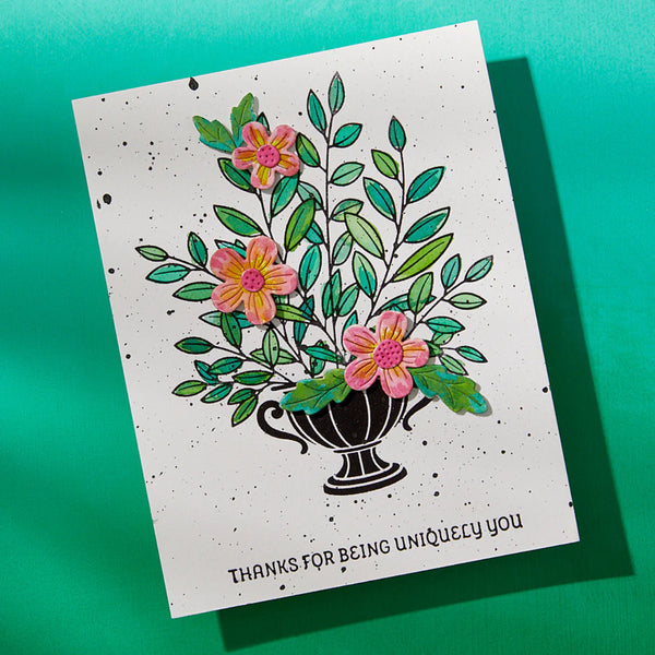 Uniquely You Press Plate + Die + Stencil Set | Betterpress Society Exclusive {January 2025}