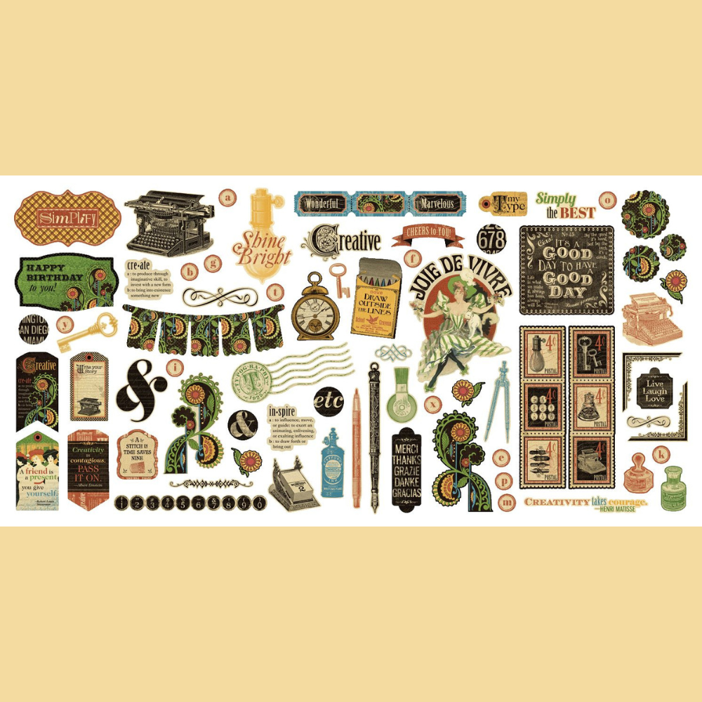 Typography Collection Keepsake Kits