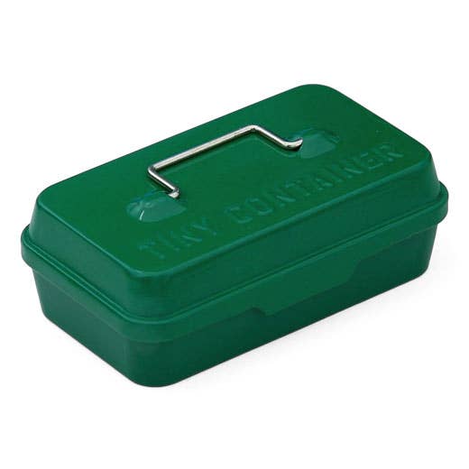 Tiny Retro Toolbox Container Tin