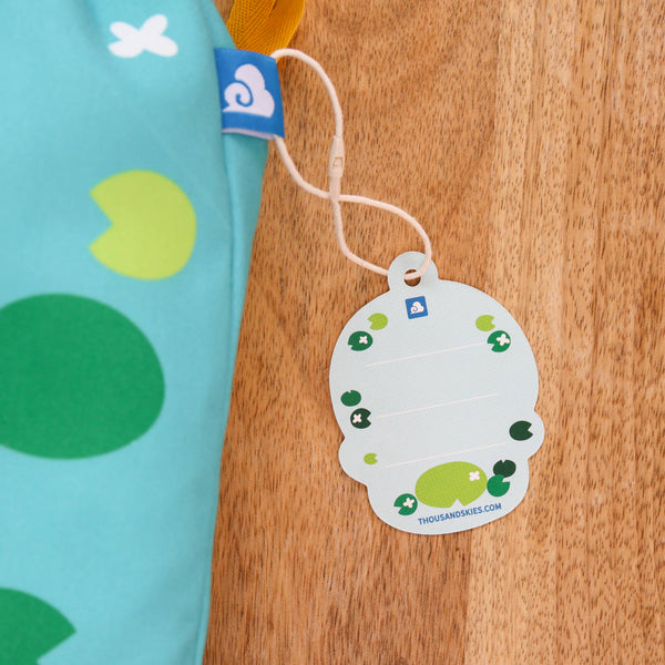 A Lost Duckling Drawstring Pouch Bag