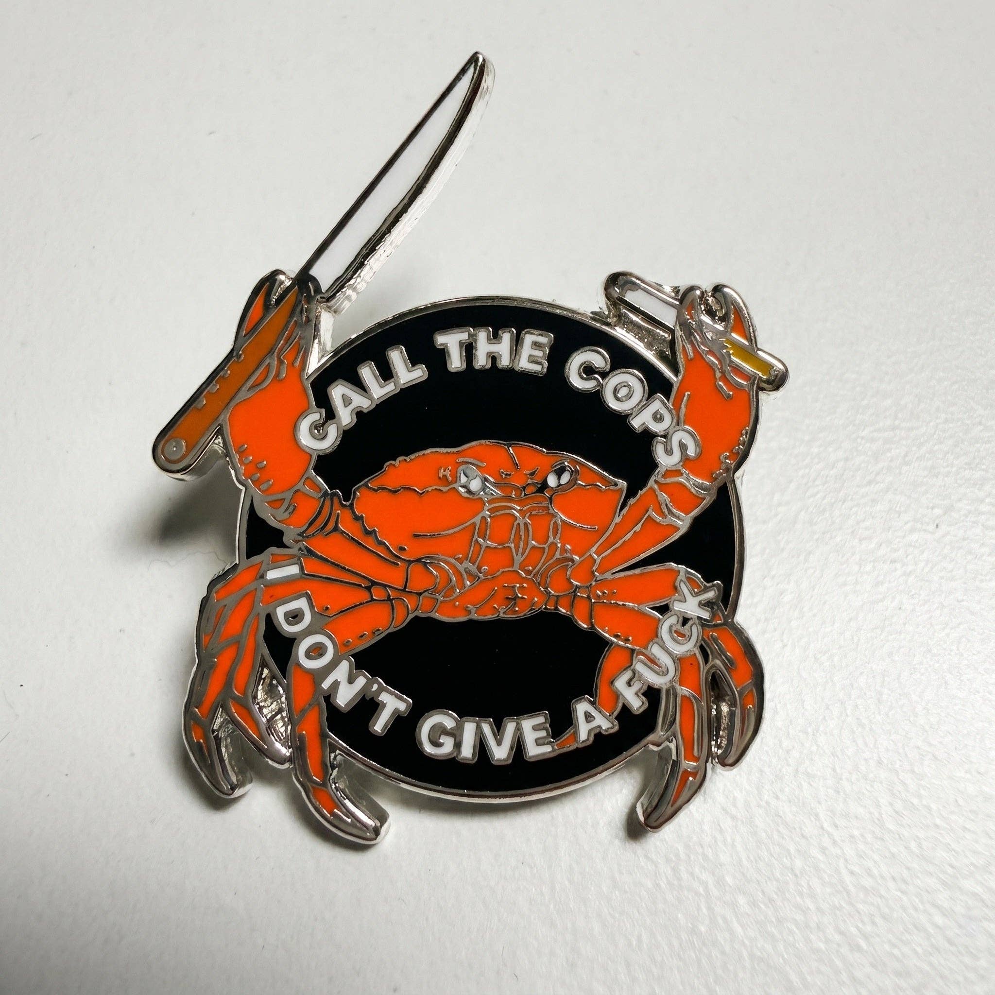 idgaf Enamel Pin