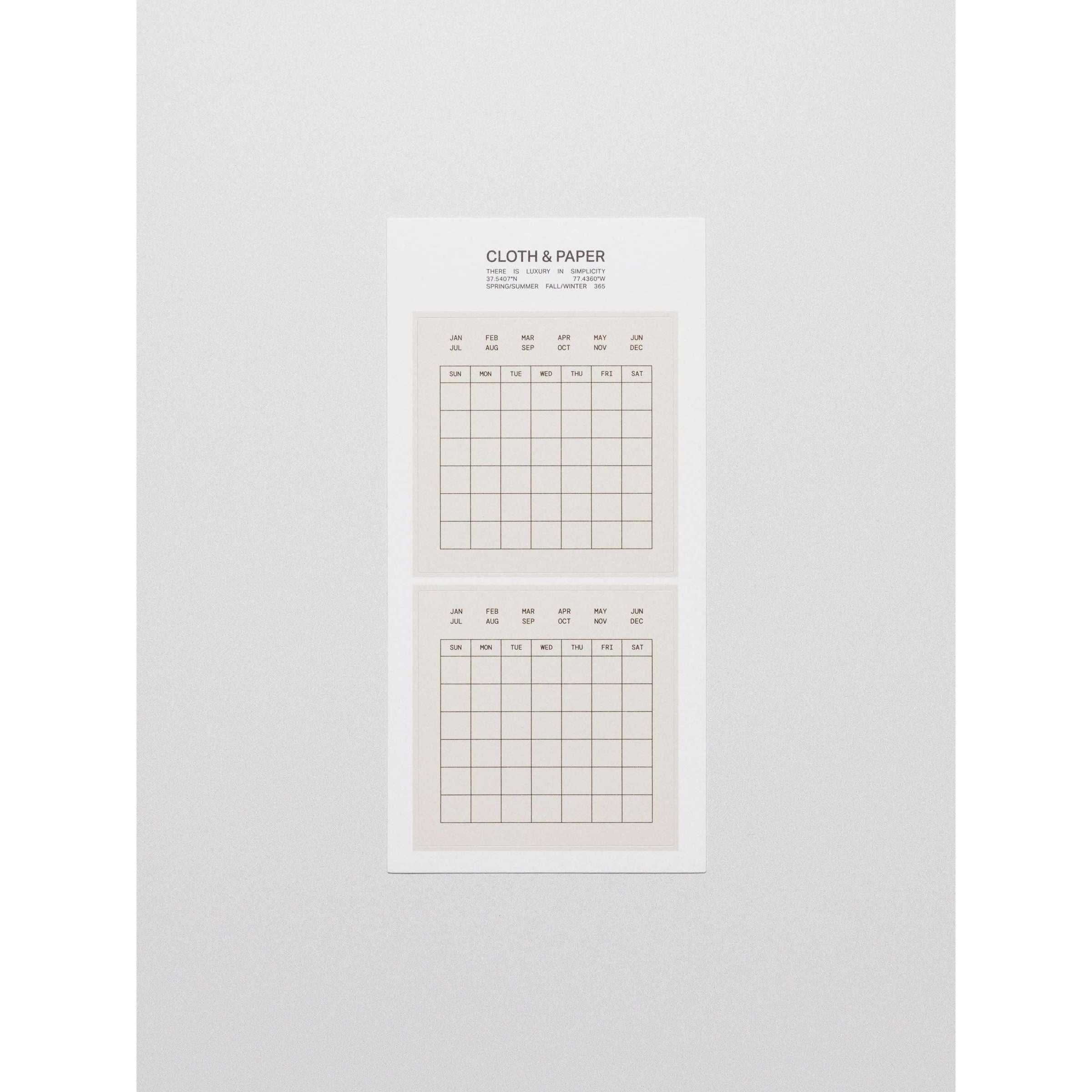 {coming soon!} Calendar Label Planner Stickers