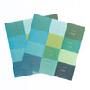 Blues & Greens Vinyl Planner Tabs