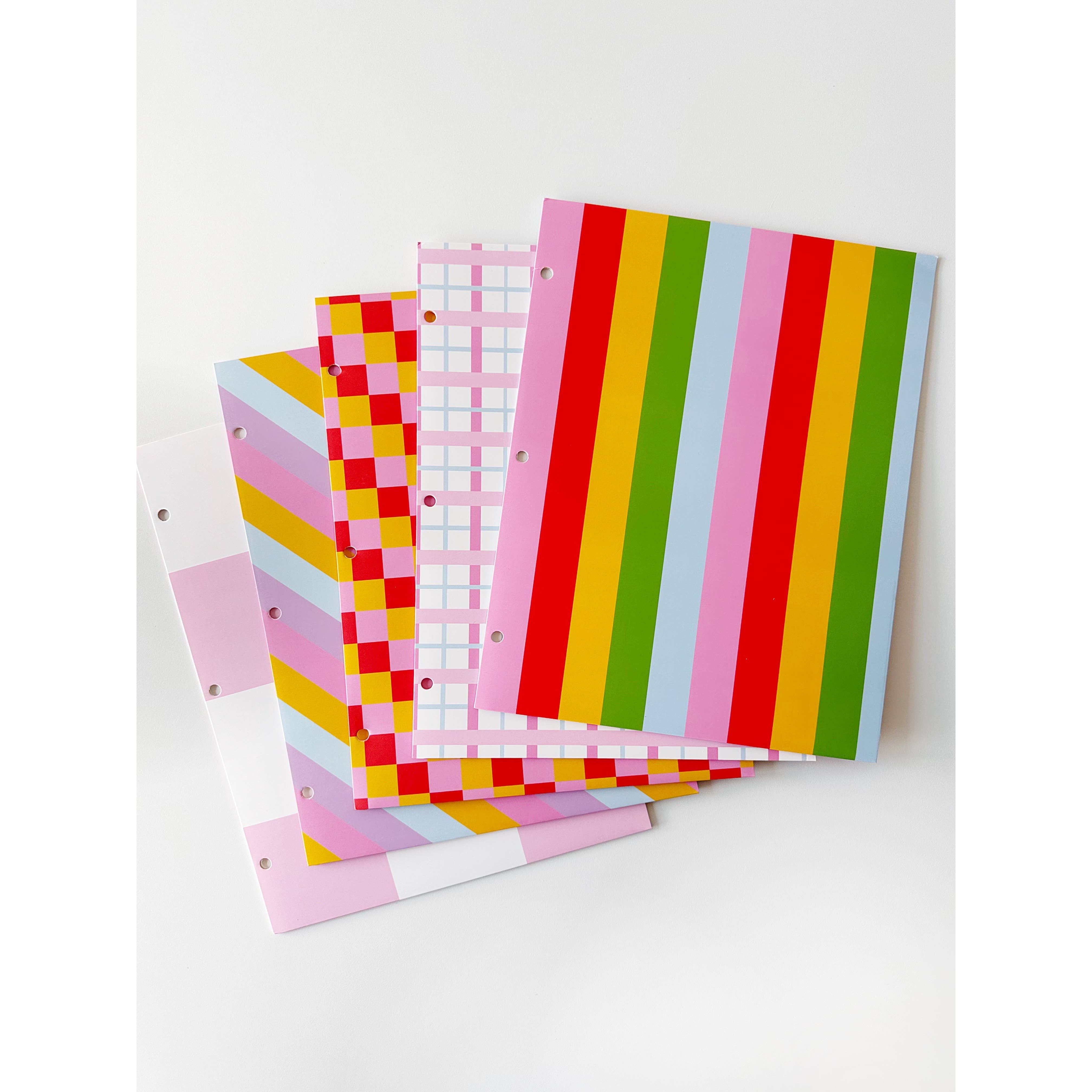 Pattern Collection Pocket Folders