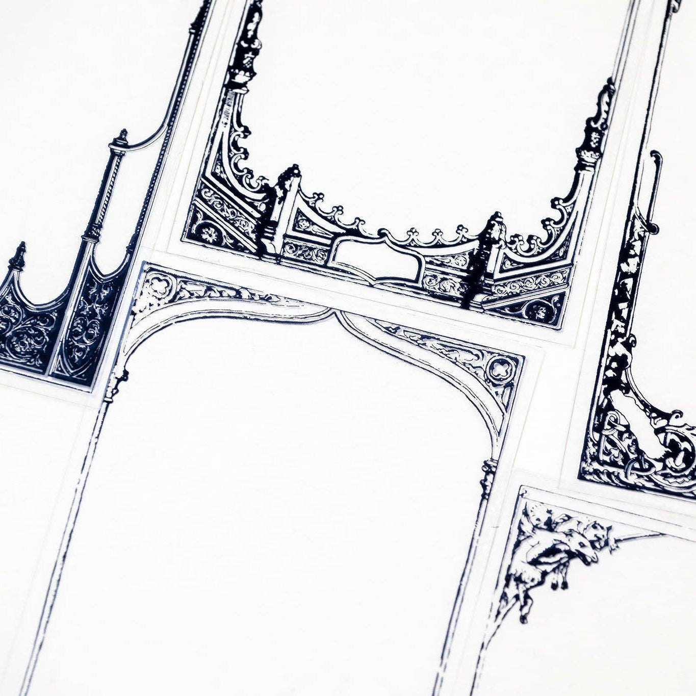 Gothic Transparent Frames