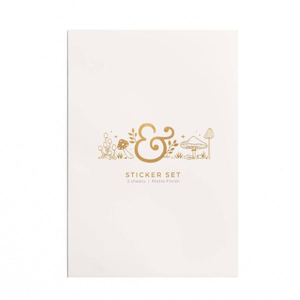 Mushroom Monarch Sticker Sheets