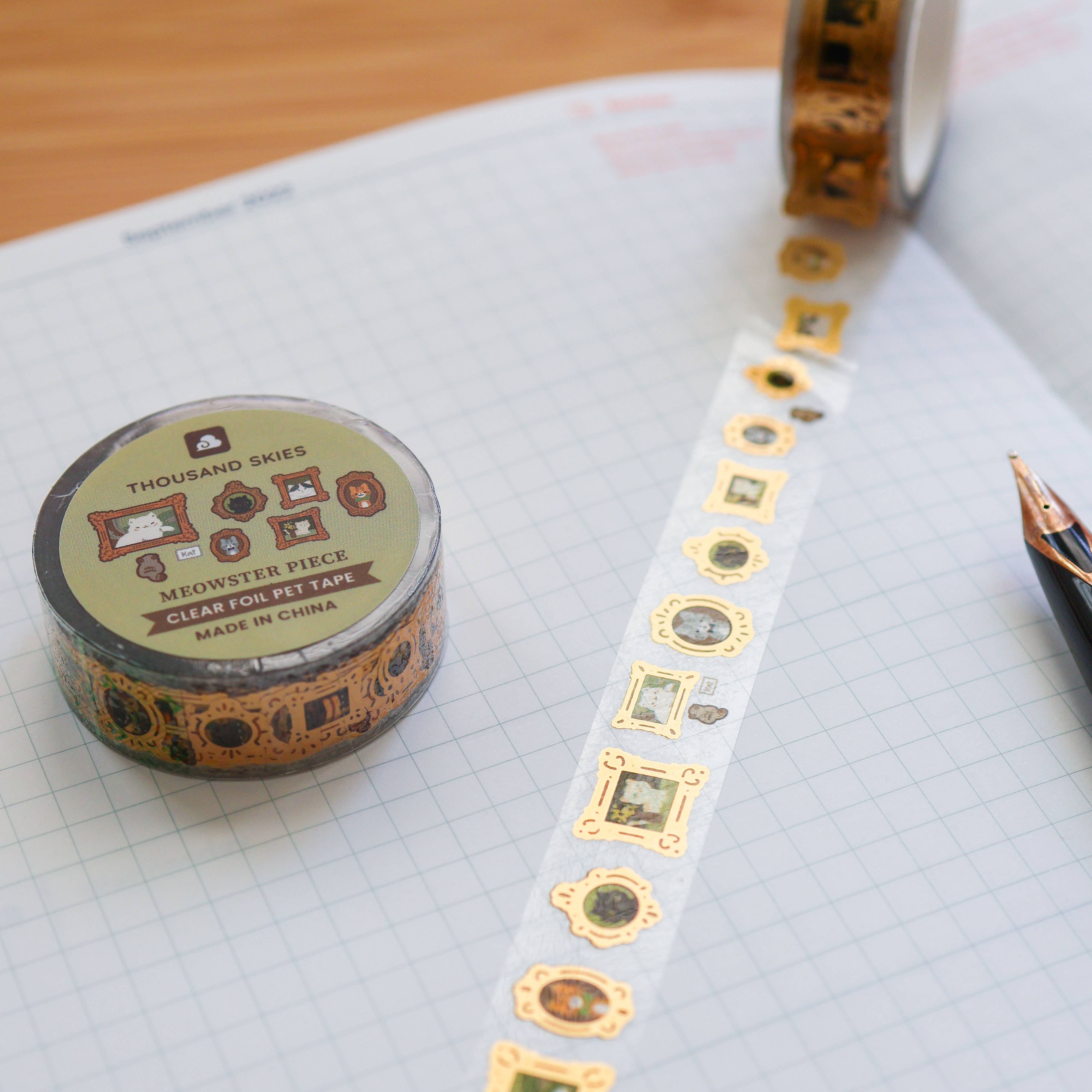 Meowster Piece Foil pet Tape
