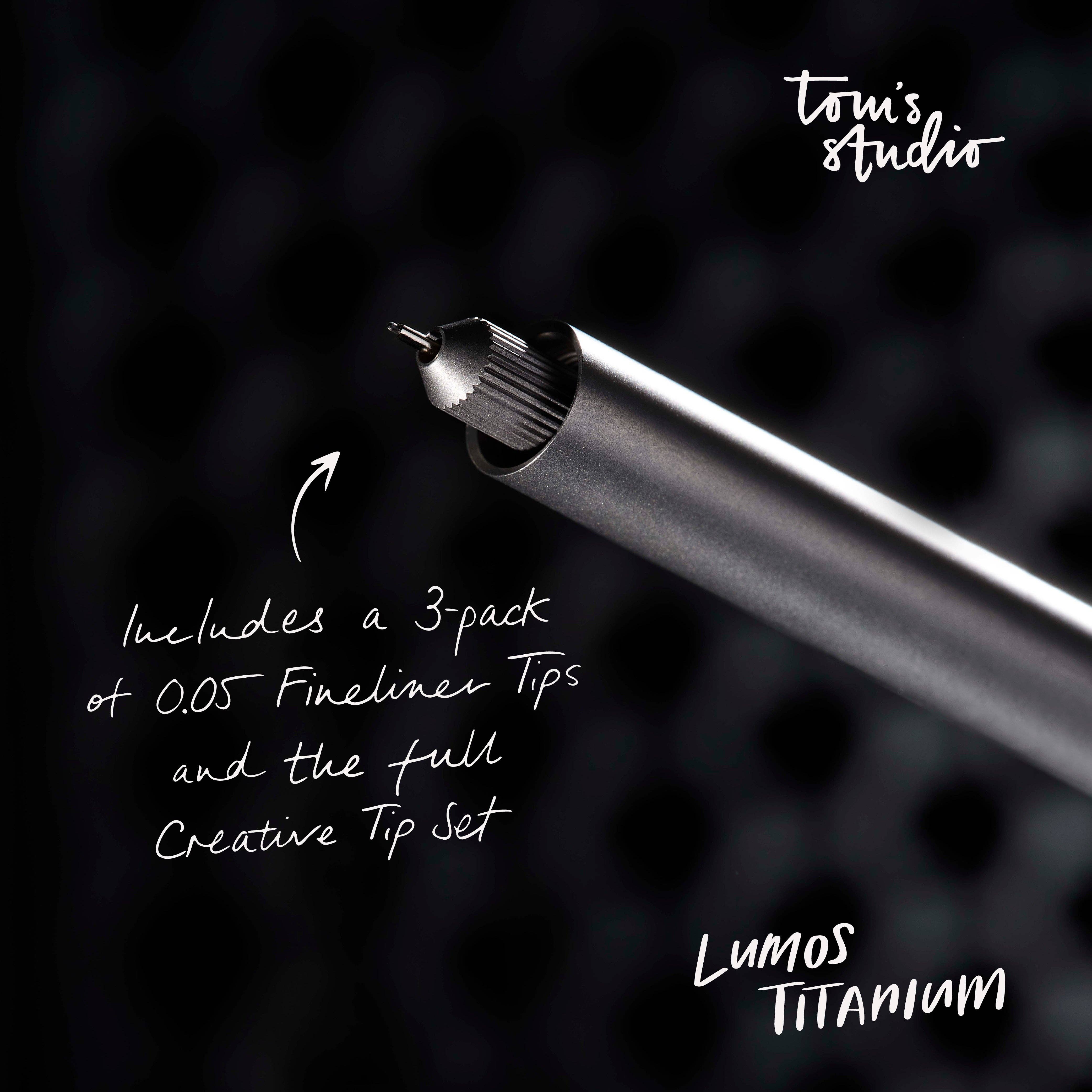 Titanium Lumos Refillable Multifunction Pen