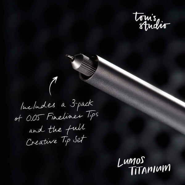 Titanium Lumos Refillable Multifunction Pen