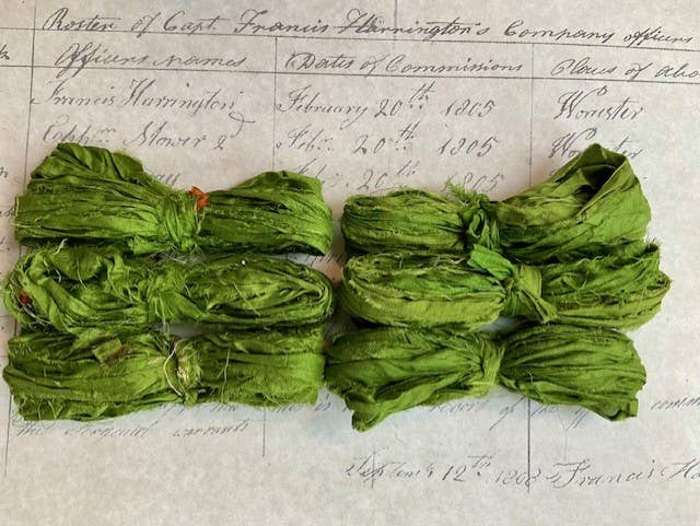 Ivy Torn Silk Sari Ribbon | 5yd