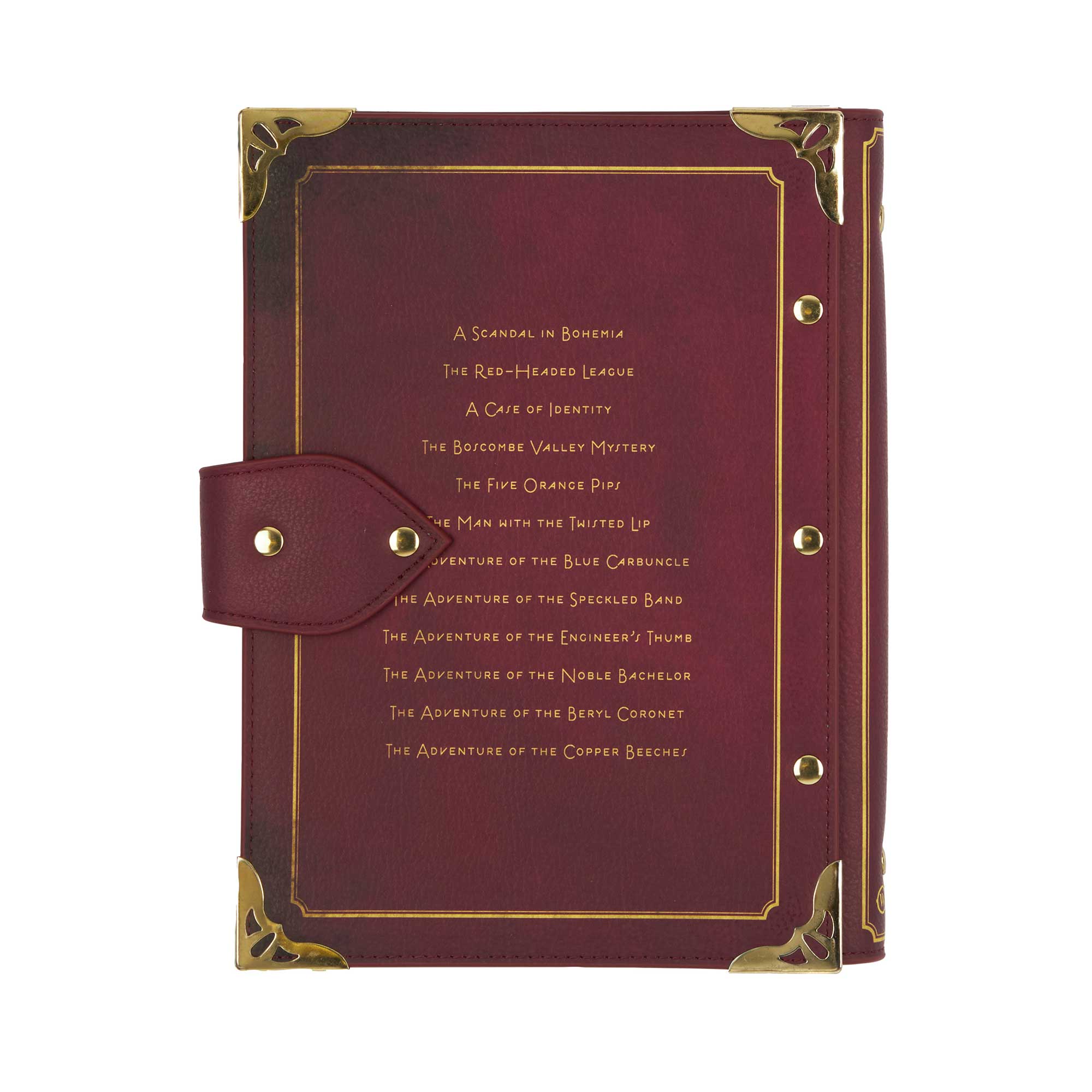 Sherlock Holmes A5 Refillable 6-Ring Binder Notebook
