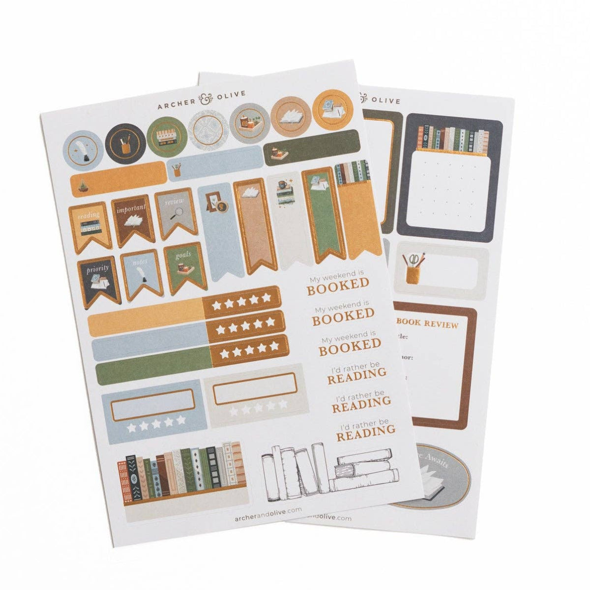 Storybook Planner Stickers