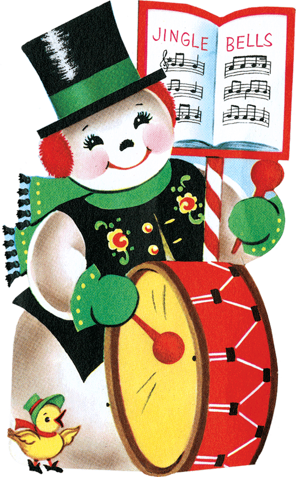 Christmas Cheer Die Cut Greeting Card Packet