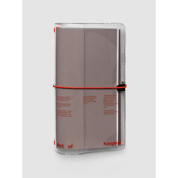 {coming soon!} Act of Keeping Clear Vinyl Travel Notebook Cover