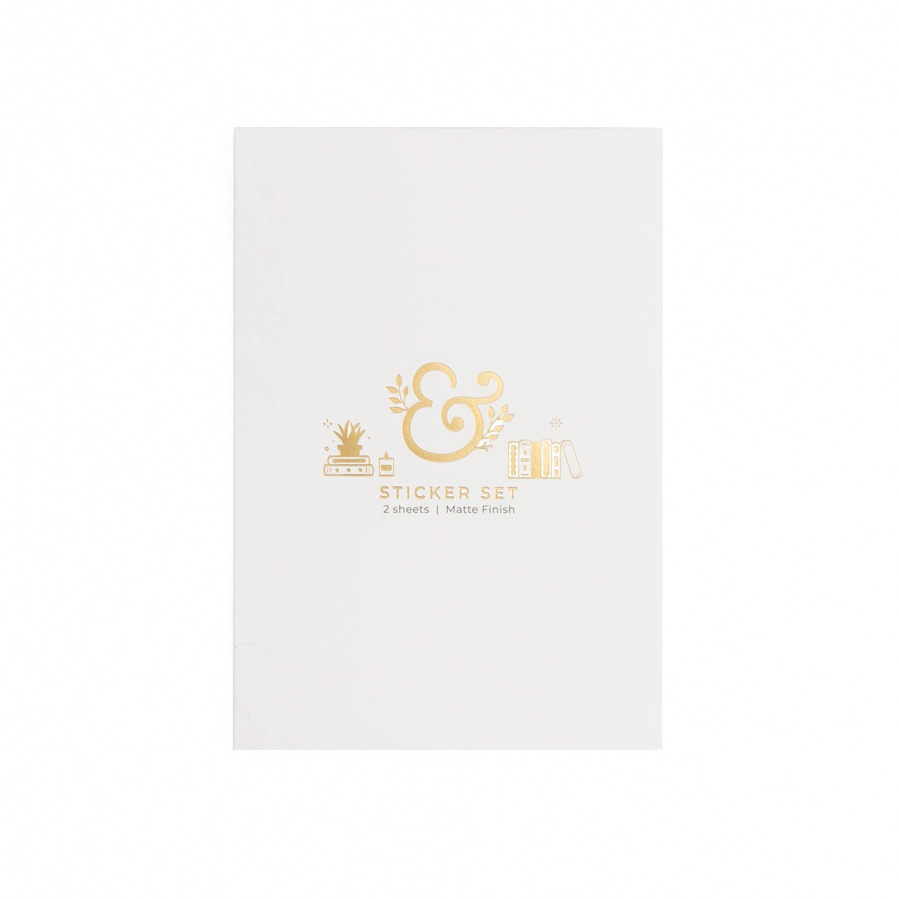 Bookshelf Sticker Sheets