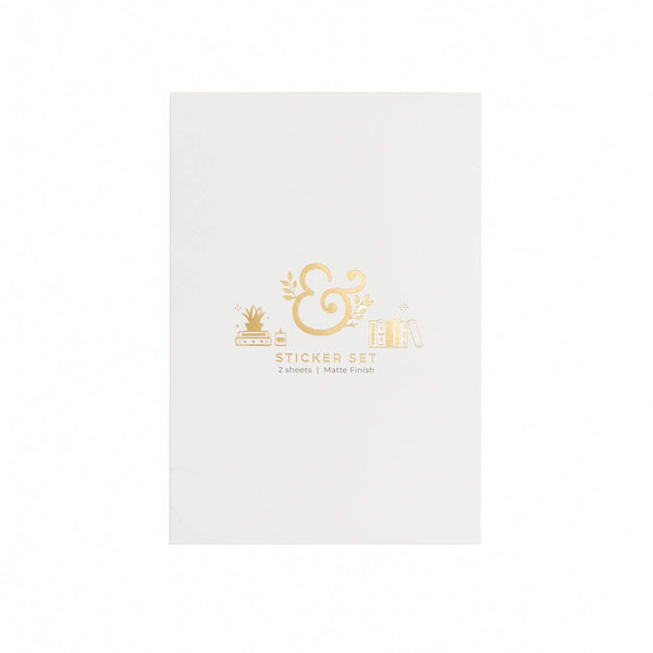 Bookshelf Sticker Sheets