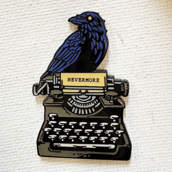 Nevermore Raven Enamel Pin