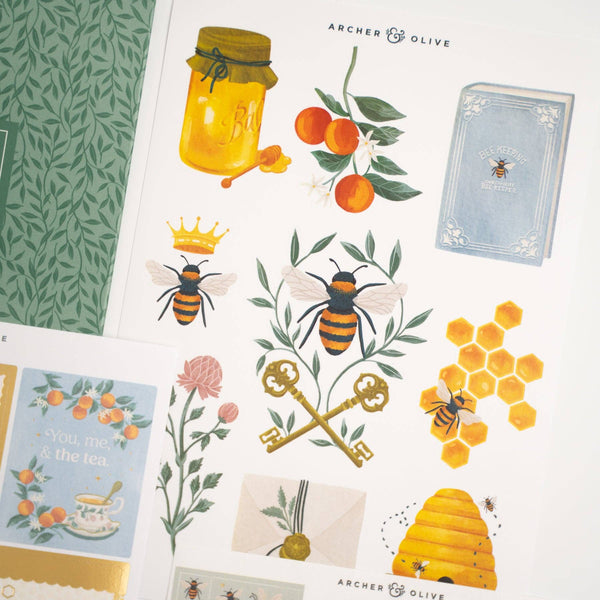 Keeper of Bees Themed Stationery Kit