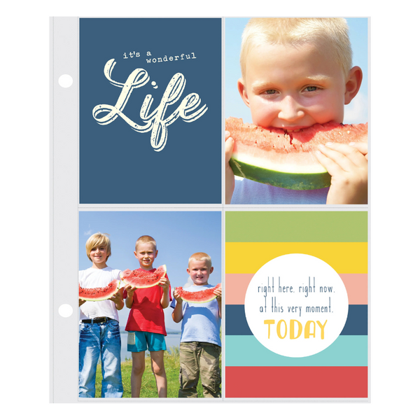 SN@P 6x8 Binder Pages