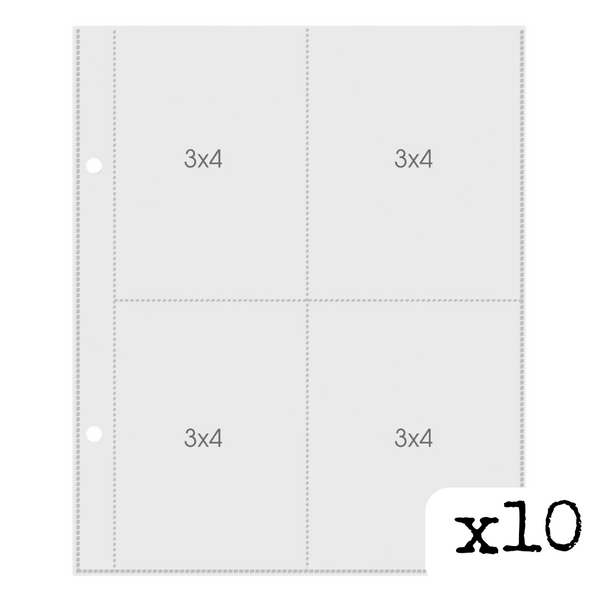 SN@P 6x8 Binder Pages