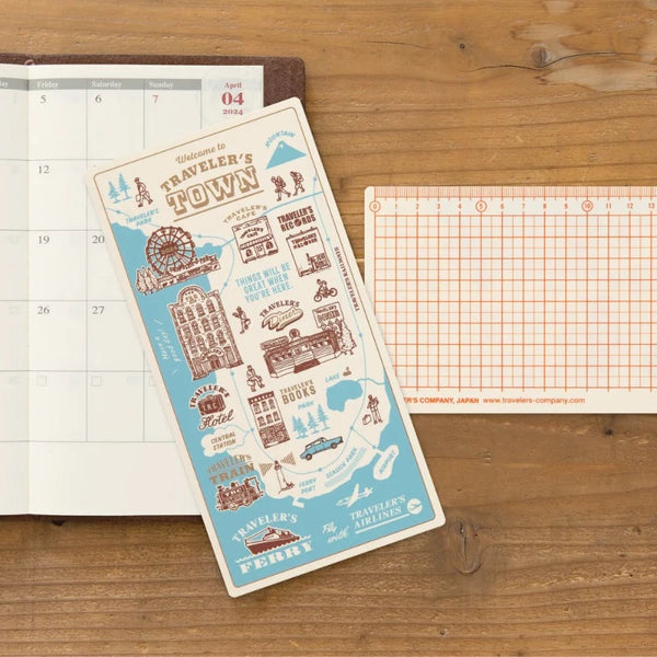 2024 Plastic Sheet {Limited Edition} | Traveler's Notebook Refills {Regular Size}