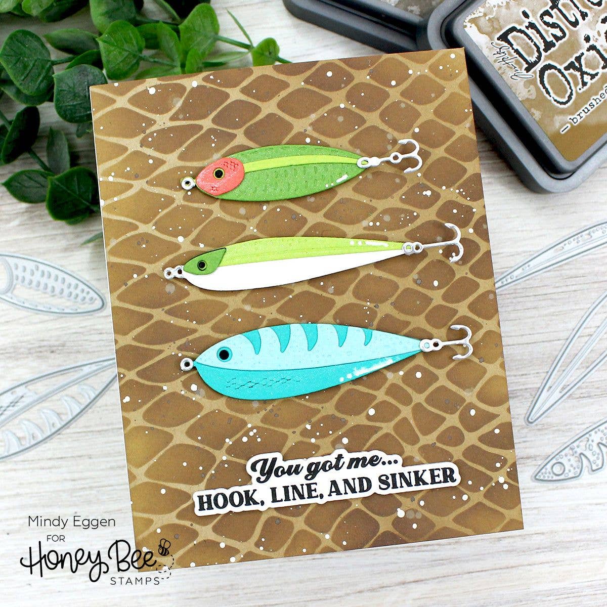 Fishing Lures Lovely Layers Die Set
