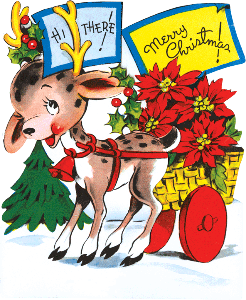 Christmas Cheer Die Cut Greeting Card Packet