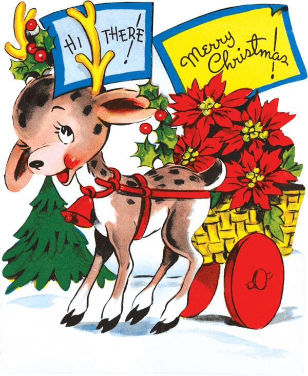 Christmas Cheer Die Cut Greeting Card Packet