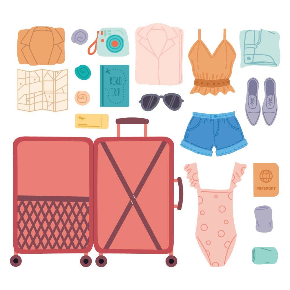 Packed Suitcase Lovely Layers Die Set {Retired}