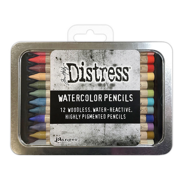 Distress Watercolor Pencils {Set 6}