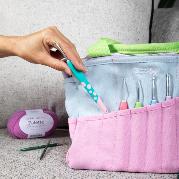 Lilac Love 30-Pocket Stationery/Artist Tote