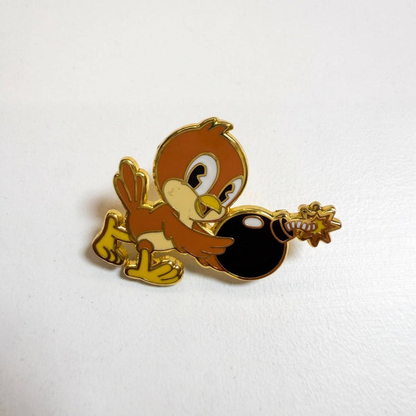 Bird Bomb Enamel Pin