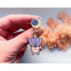 <OOS> Moon Hanging Baby Bat Enamel Pin