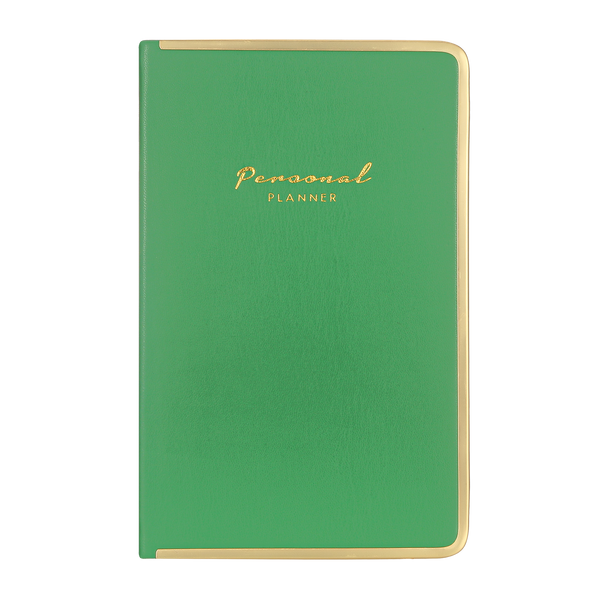 Green Monaco A6 Undated Personal Planner