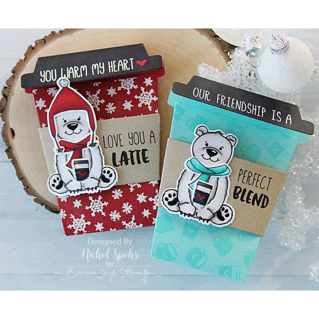 Coffee Cup Gift Card Holder Die Set