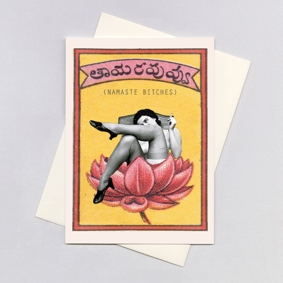 Namaste Friendship Card