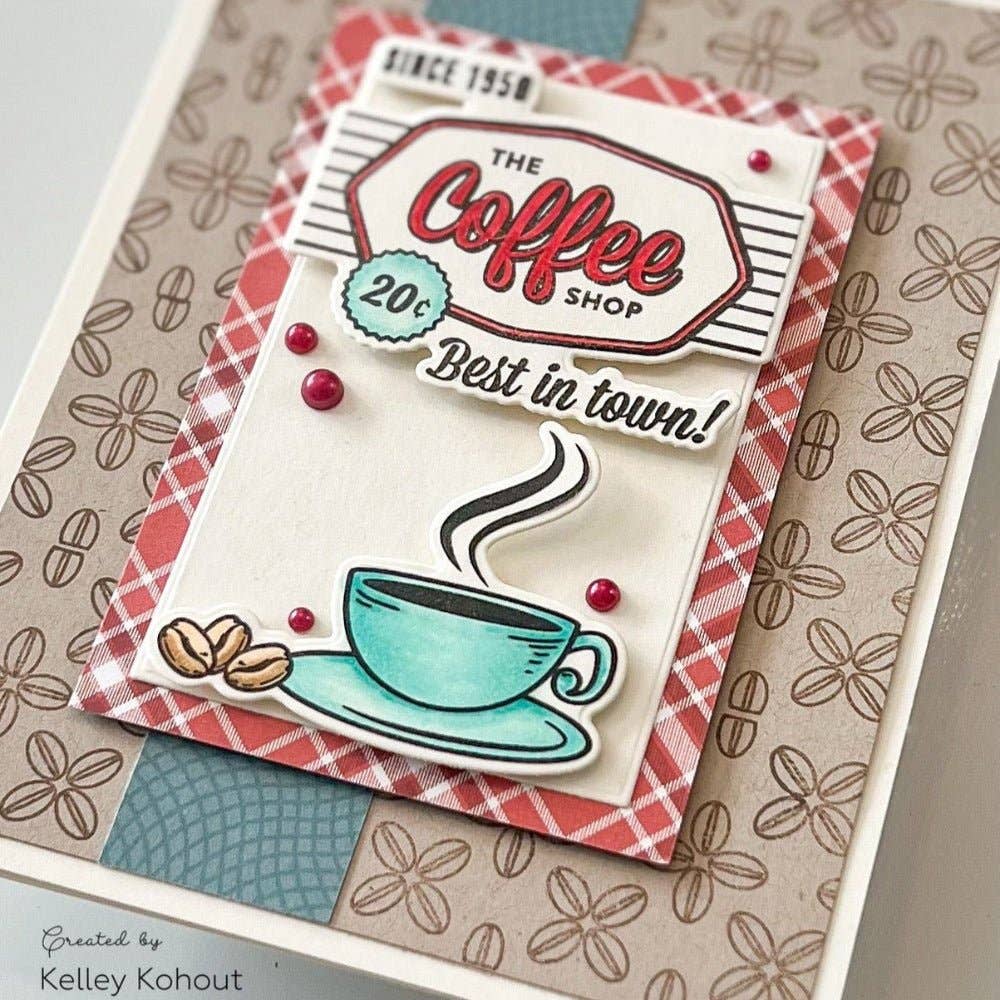 Fall Treats 6x8 Clear Stamp Set Vintage Gift Card Box Add-On {Retired}