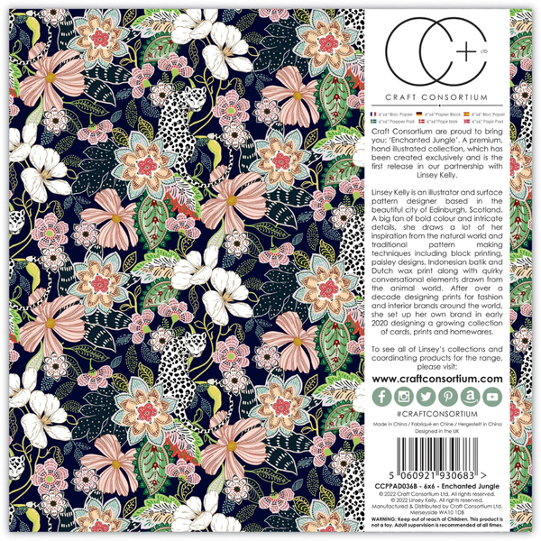 Enchanted Jungle 6x6 Paper Pad