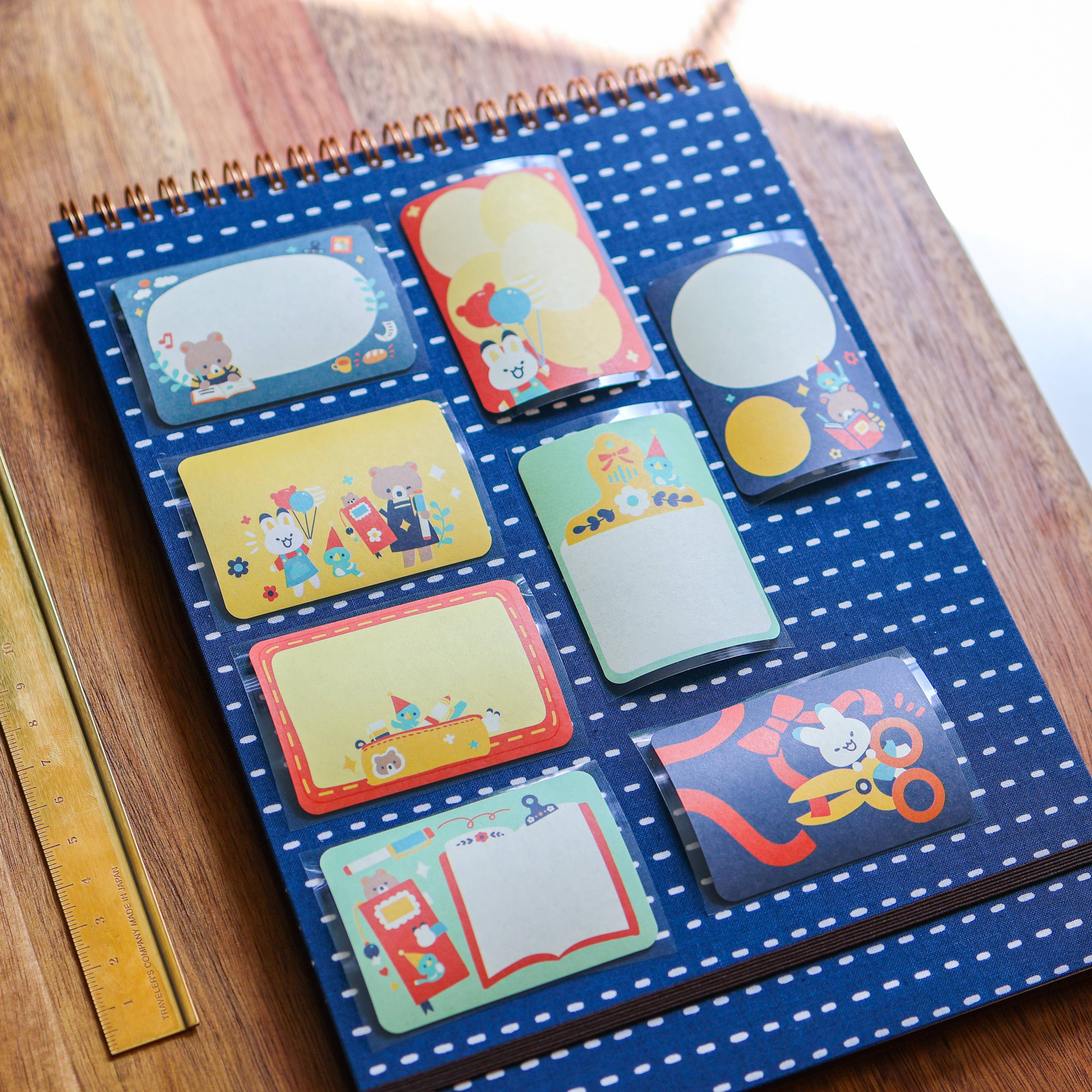 Journal and Craft Paper Roll Labels