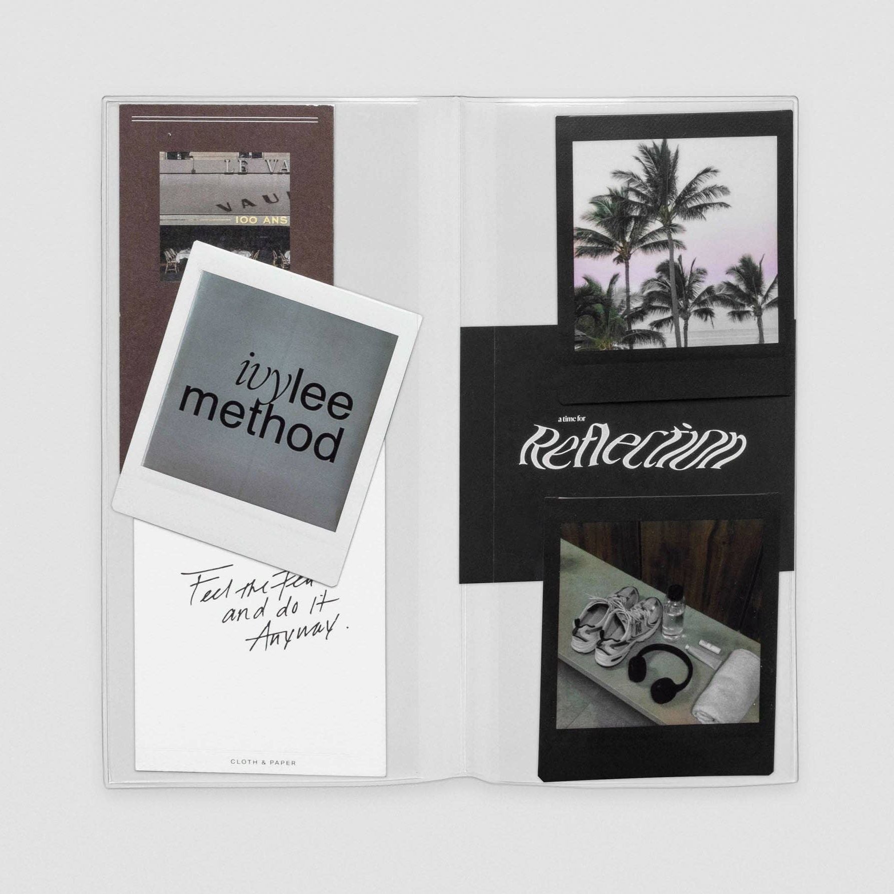 Document Pocket for A5 Slim Travel Notebook
