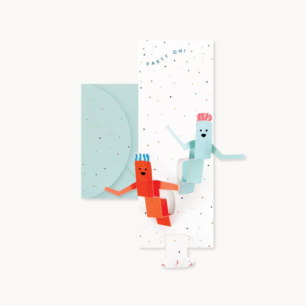 Totally Tubular Pop-Up Birthday Card