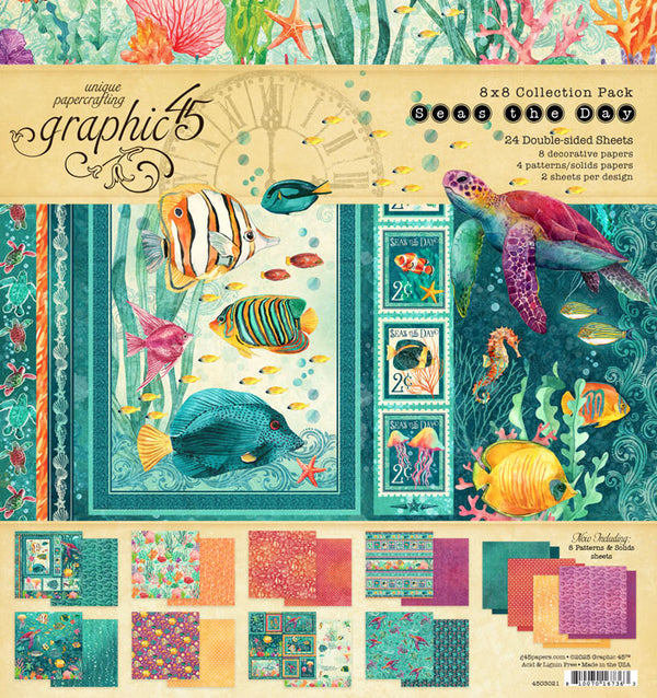 {coming soon!} Seas the Day 8×8 Collection Pack