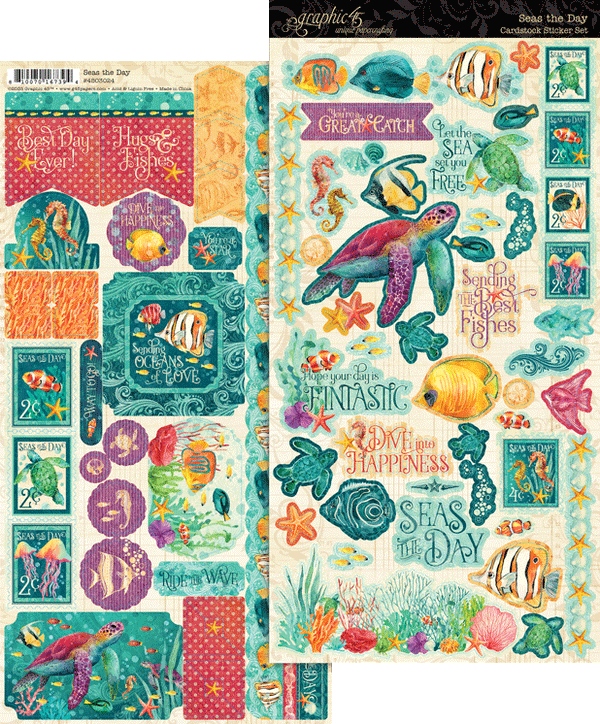 Seas the Day Sticker Sheet