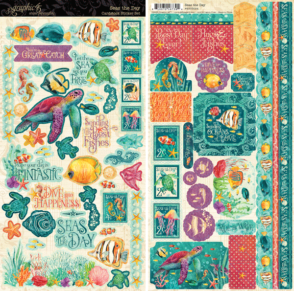 Seas the Day Sticker Sheet